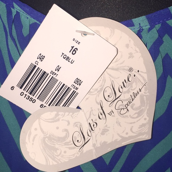 Speechless Girls Chevron Dress - Picture 5 of 5